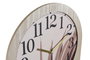 DKD Home Decor Reloj Boho Natural Multicolor 4.5 x 56 x 34 cm (2 Unidades)