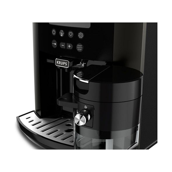 Krups Máquina Espresso Automática Essential EA819E, 1.7L, Molinillo Integrado, 1450W, Negro