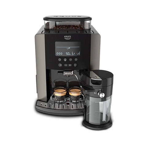 Krups Máquina Espresso Automática Essential EA819E, 1.7L, Molinillo Integrado, 1450W, Negro