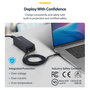 StarTech Cargador USB-C GaN de 140 W para MacBook Pro y dispositivos USB-C