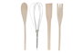 DKD Home Decor Bote Utensilios Alpino Verde Blanco 12 x 25 x 12 cm Set de 5 Dolomita Pino Metal Apto Microondas Lavavajillas