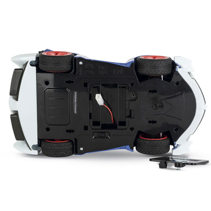 Carrera Coche Radio Control Team Sonic, Escala 1:18, 2'4Ghz, Batería y Cargador Incluidos