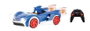 CARRERA Coche Radio Control Team Sonic Escala 1:18 Azul y Plateado