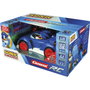 CARRERA Coche Radio Control Team Sonic Escala 1:18 Azul y Plateado