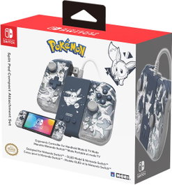 Hori Split Pad Compact Attachment Set Pokémon Eevee para Switch/OLED