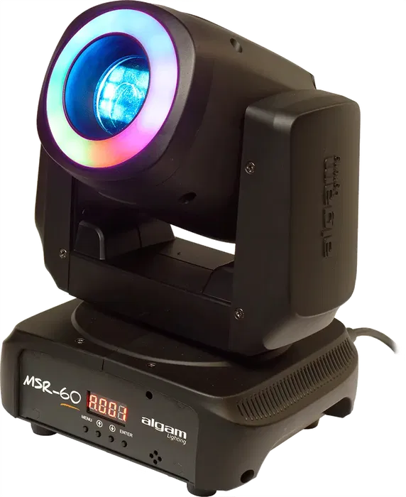 ALGAMLIGHT Cabeza Móvil Spot Led 60W Con Anillo Led