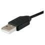 EQUIP Mini Hub de Viaje 4 Puertos USB 2.0 Negro
