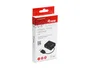 EQUIP Mini Hub de Viaje 4 Puertos USB 2.0 Negro
