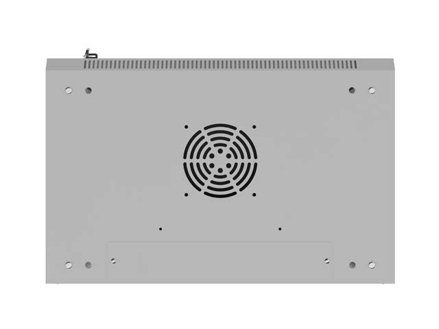 LANBERG Armario Rack 12U 19 pulg. Gris con Puerta de Cristal