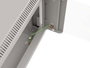 LANBERG Armario Rack 12U 19 pulg. Gris con Puerta de Cristal