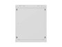 LANBERG Armario Rack 12U 19 pulg. Gris con Puerta de Cristal