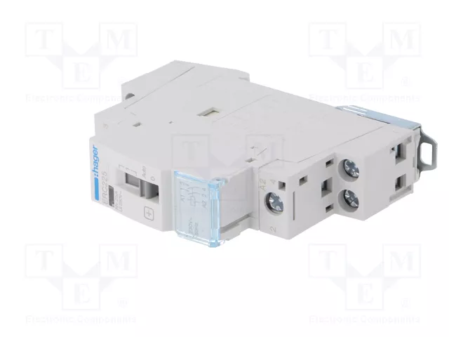 HAGER Contactor ERC 2-polar de instalación 25A 230VAC