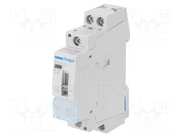 HAGER Contactor ERC 2-polar de instalación 25A 230VAC