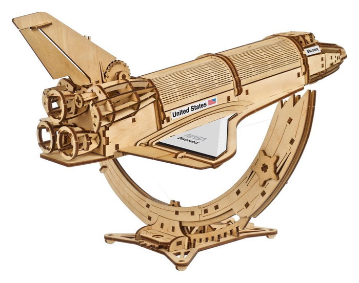 Ugears NASA Maqueta de madera Space Shuttle Discovery Ugears NASA Maqueta de madera Space Shuttle Discovery