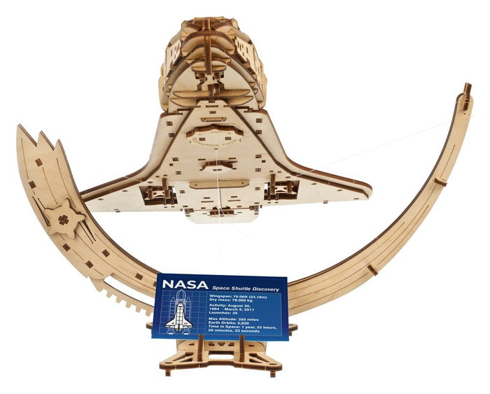 Ugears NASA Maqueta de madera Space Shuttle Discovery Ugears NASA Maqueta de madera Space Shuttle Discovery