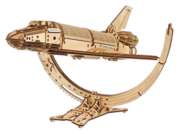 Ugears NASA Maqueta de madera Space Shuttle Discovery Ugears NASA Maqueta de madera Space Shuttle Discovery