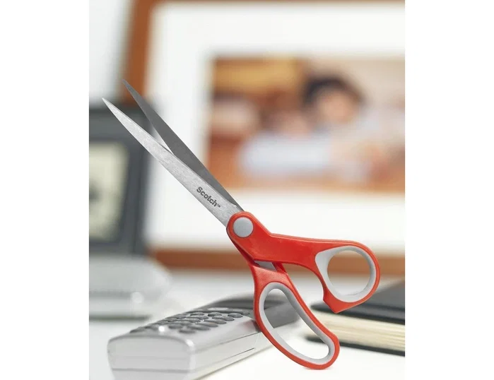 Scotch Tijeras de oficina 18 cm rojo-gris Scotch Tijeras de oficina 18 cm rojo-gris