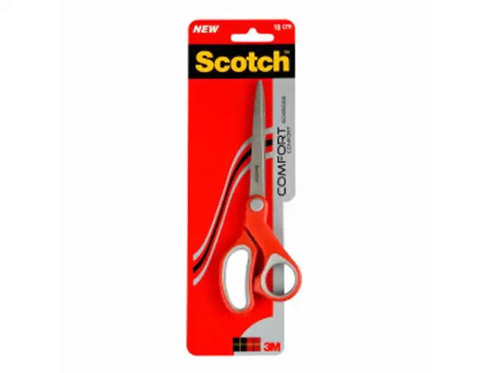 Scotch Tijera Oficina Confort 18 cm Acero Inoxidable Mango Ergonómico Ambidiestro Scotch Tijera Oficina Confort 18 cm Acero Inoxidable Mango Ergonómico Ambidiestro