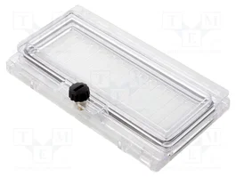 PAWBOL Ventanilla de inspección de policarbonato IP65 160,7x89,6x23mm