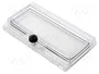 PAWBOL Ventanilla de inspección de policarbonato IP65 160,7x89,6x23mm