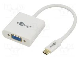 GOOBAY Adaptador USB C a D-Sub 15pin VGA USB 3.1