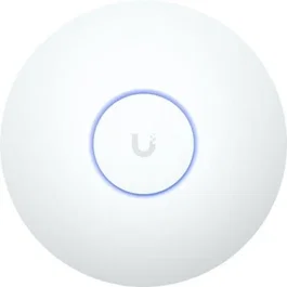 Ubiquiti U7-LR Punto de Acceso WiFi 7 Largo Alcance para Montaje en Techo con 5 Transmisiones Espaciales y Enlace 2.5 GbE