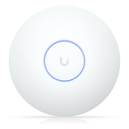 Ubiquiti Punto de Acceso U7-LR Wifi 7 7300 Mbps, 2.4 GHz, 5 GHz, 160 m², PoE, Blanco