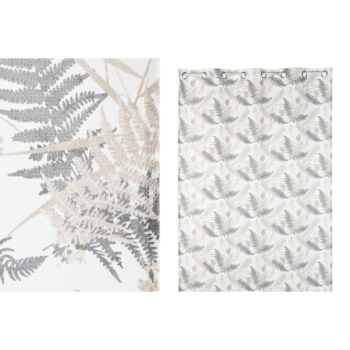 DKD Home Decor Cortina de Poliéster Multicolor Impreso 140x260 cm