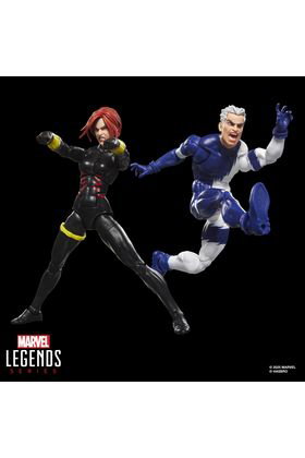 Hasbro Marvel Legends Series Black Widow & Quicksilver Pack de 2 Figuras