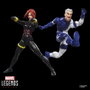 Hasbro Marvel Legends Series Black Widow & Quicksilver Pack de 2 Figuras