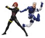 Hasbro Marvel Legends Series Black Widow & Quicksilver Pack de 2 Figuras