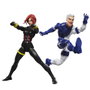 Hasbro Marvel Legends Series Black Widow & Quicksilver Pack de 2 Figuras