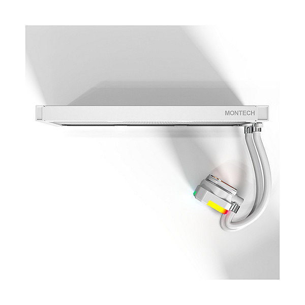 Montech HyperFlow ARGB 360 Blanco, Refrigeración Líquida Todo en Uno, 360mm, 3 Ventiladores 12cm, PWM, LED ARGB, Socket AM5 AM4 LGA 1700 LGA 1851 Montech HyperFlow ARGB 360 Blanco, Refrigeración Líquida Todo en Uno, 360mm, 3 Ventiladores 12cm, PWM, LED ARGB, Socket AM5 AM4 LGA 1700 LGA 1851