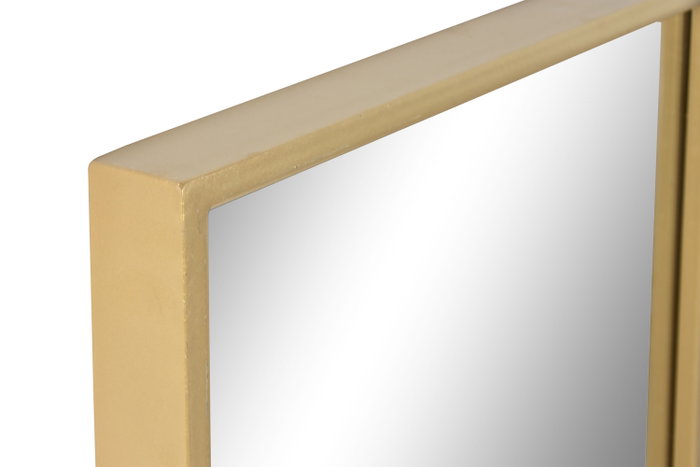 DKD Home Decor Espejo Hierro y Cristal Dorado 35x4x120 cm