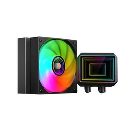 Mars Gaming Kit Refrigeración Líquida AIO ML-TWO120 ARGB, 120mm, Espejo Infinito, TDP 300W, Compatible con Intel LGA 1700/1200 y AMD AM5/AM4, Incluye Ventilador PWM