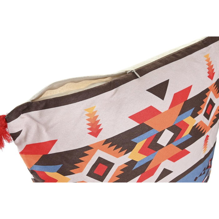 DKD Home Decor Cojín Ikat Multicolor Pack de 4 DKD Home Decor Cojín Ikat Multicolor Pack de 4
