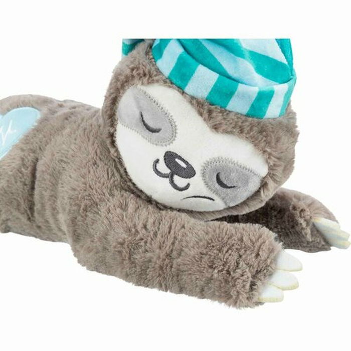 Peluche para perros Trixie Poliéster Felpa Oso perezoso 34 cm Multicolor