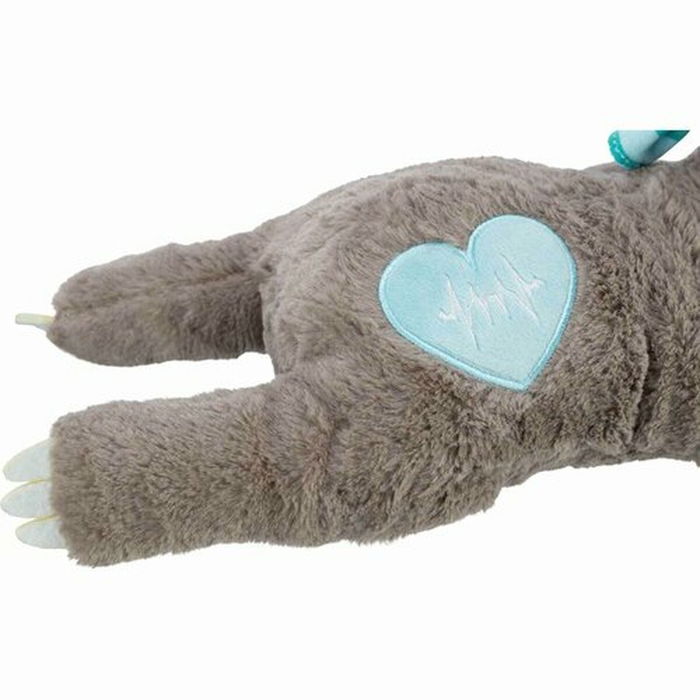 Peluche para perros Trixie Poliéster Felpa Oso perezoso 34 cm Multicolor