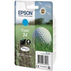Epson T3461 Cartucho Tinta Cian para WF-3720 Wf3720dnf
