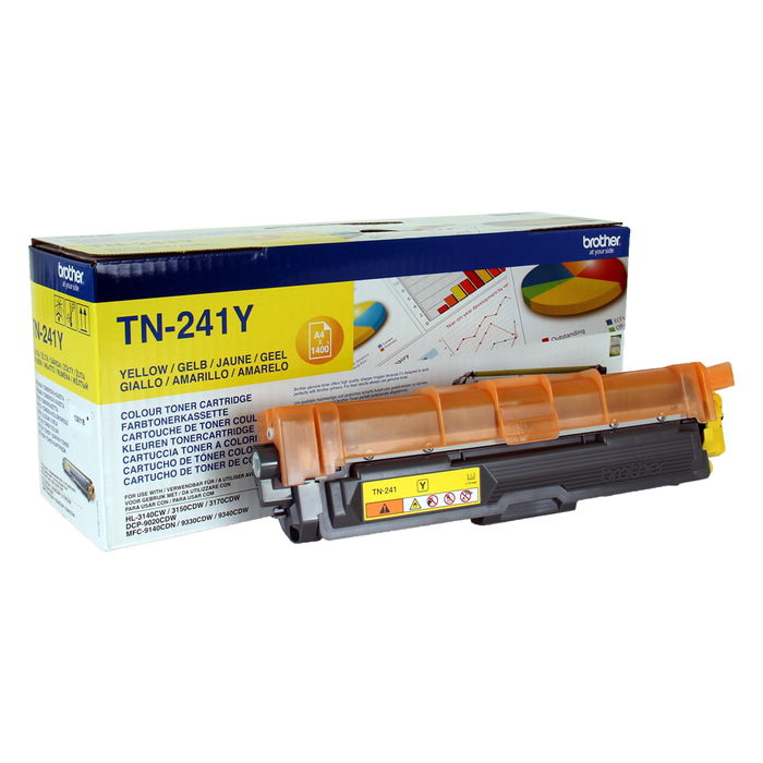 BROTHER Toner Amarillo HL3140CW/HL3150CDW Toner Amarillo 1.400 paginas BROTHER Toner Amarillo HL3140CW/HL3150CDW Toner Amarillo 1.400 paginas