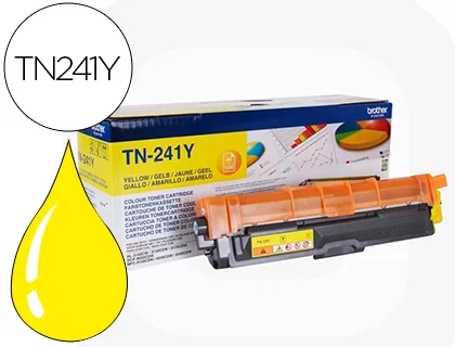 Brother TN-241Y Tóner Amarillo Brother TN-241Y Tóner Amarillo