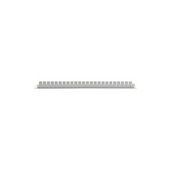 Striebel & John STRIE Verschlussstreifen 12PLE ZA1P5 RAL 7035 gris (Pack de 5)