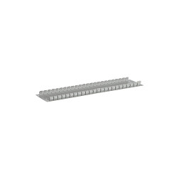 Striebel & John STRIE Verschlussstreifen 12PLE ZA1P5 RAL 7035 gris (Pack de 5)