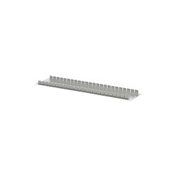 Striebel & John STRIE Verschlussstreifen 12PLE ZA1P5 RAL 7035 gris (Pack de 5)