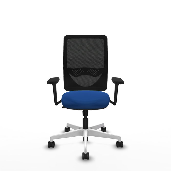 PIQUERAS Y CRESPO Silla de oficina Zulema con mecanismo Sincro, Azul y Negro PIQUERAS Y CRESPO Silla de oficina Zulema con mecanismo Sincro, Azul y Negro