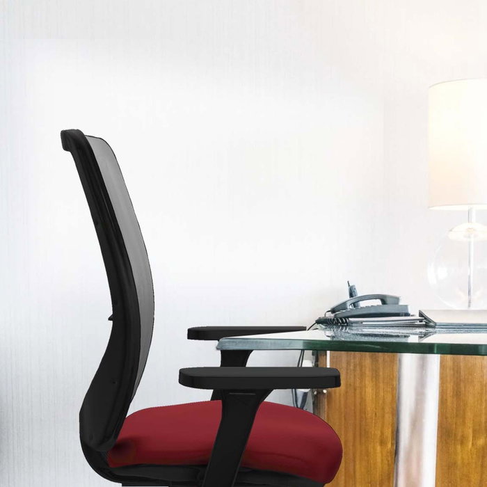 PIQUERAS Y CRESPO Silla de oficina Zulema con mecanismo Sincro, Azul y Negro PIQUERAS Y CRESPO Silla de oficina Zulema con mecanismo Sincro, Azul y Negro