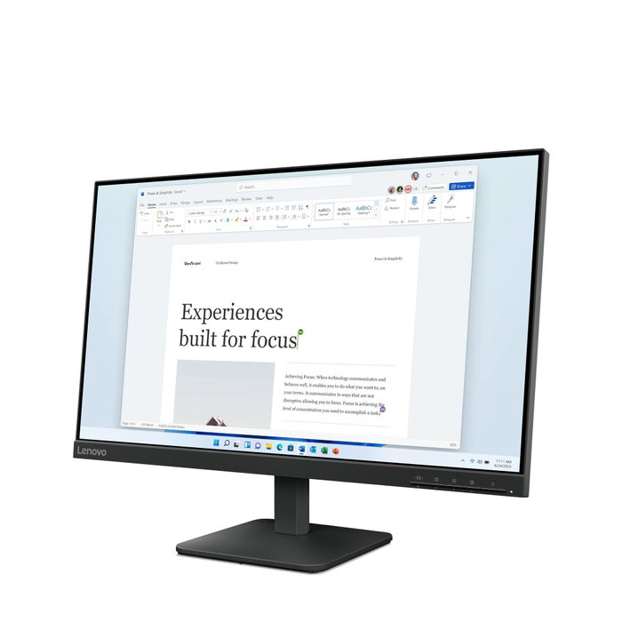 Lenovo L24-4e Monitor de 23.8 pulgadas Full HD IPS 100Hz Negro Lenovo L24-4e Monitor de 23.8 pulgadas Full HD IPS 100Hz Negro