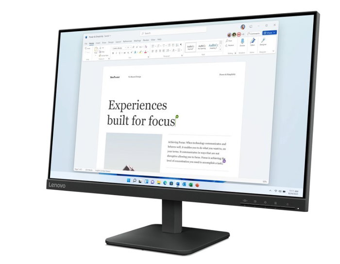 Lenovo L24-4e Monitor Full HD IPS 23.8 pulg. Raven Black