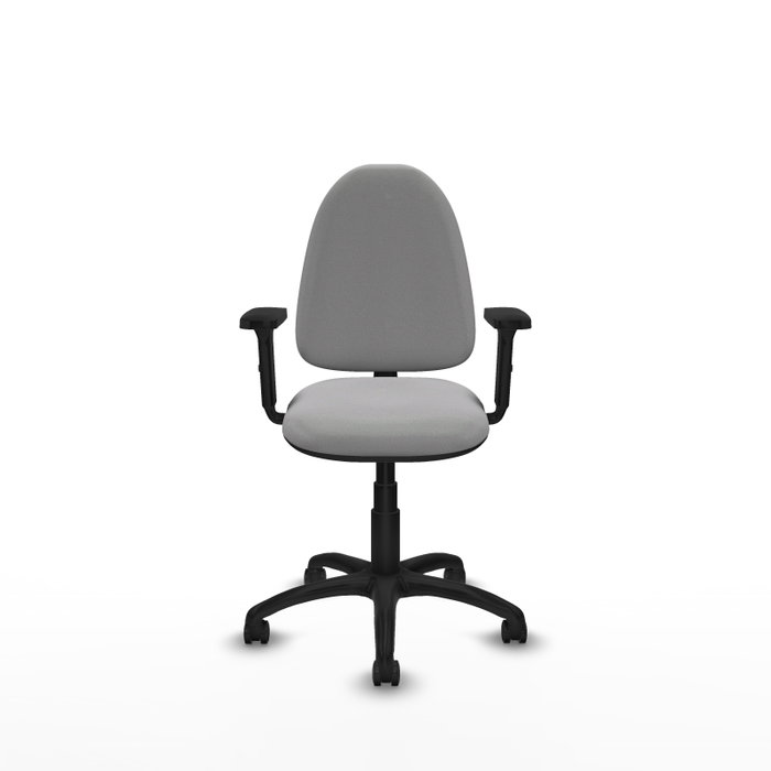 PIQUERAS Y CRESPO Silla de oficina Aýna Gris claro con Brazos 2D PIQUERAS Y CRESPO Silla de oficina Aýna Gris claro con Brazos 2D