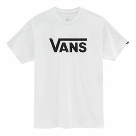 Camiseta de Manga Corta Hombre Vans Mn Classic Blanco Negro 31-34